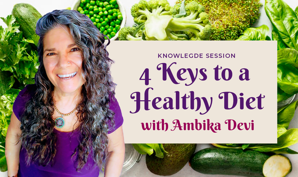 4 Keys to a Healthy Diet